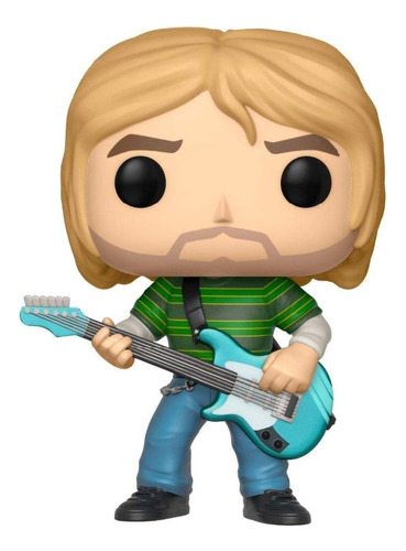 Funko Pop Rocks! 10cm Original Nuevo Kurt Cobain Exclusivo 