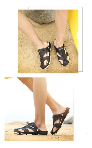Sandalias De Playa Para Hombre, Zapatos Cómodos E Informales