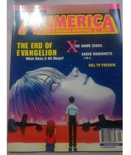 Revista Animerica The End Of Evangelion