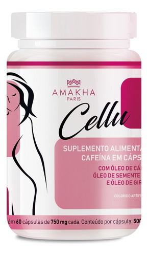 Cellu Amk Suplemento Alimentar Tratamento Anticelulite
