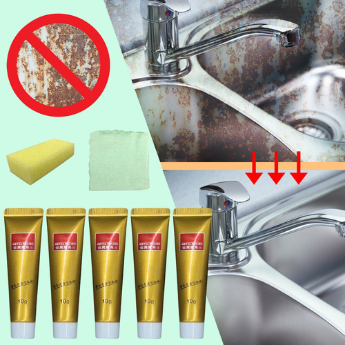 Crema Pulidora De Metales Ultimate, Eliminador De Óxido, Ace