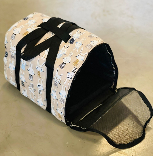 Imagen 6 de 7 de Bolso Transportador Perro/gato Myd Chico 35x25x23