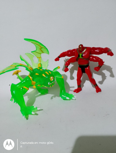 Figura Bootleg Mexicano Ben 10 Bestia Insectoide Y 4 Brazos (Usado)