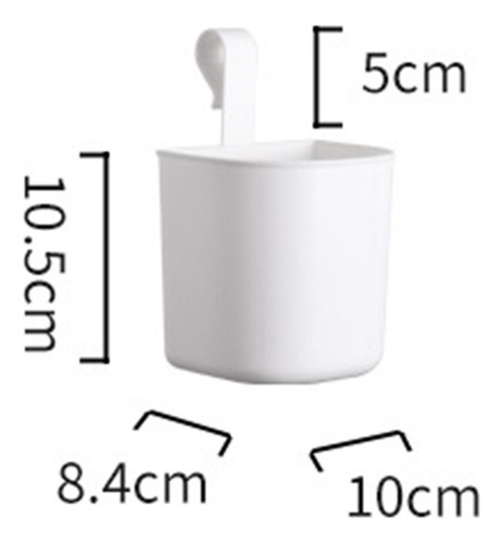 T 2 Cesta De Almacenamiento Colgante, Soporte Para Ducha,