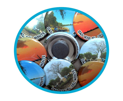 60 Pines Imanes Souvenirs Diseños Personalizados 32mm