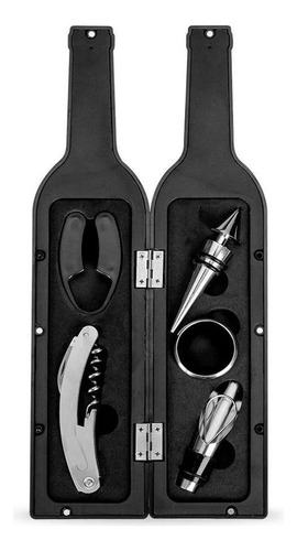 Set Sacacorchos En Forma De Botella Destapador De Vinos