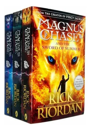 Magnus Chase Rick Riordan Fantasía Juvenil Saga Inglés | Cuotas sin interés