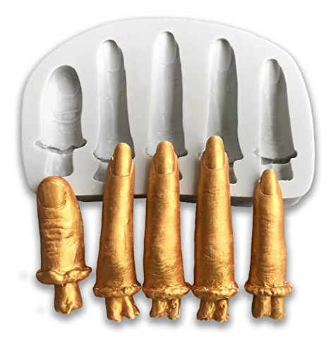 Masa De Silicona Cestony Para Halloween, Con Dedos Falsos, C