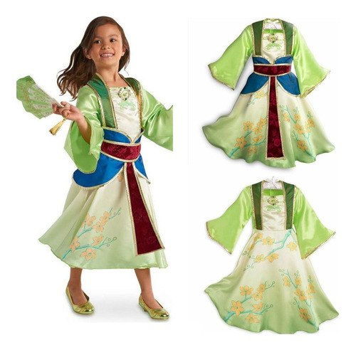 Faldas De Mulan Cosplay Para Niños Vestidos Y Ropa De Fiesta