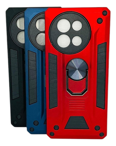 Funda Para Vivo V40 Lite Uso Rudo Con Mica Y Anillo