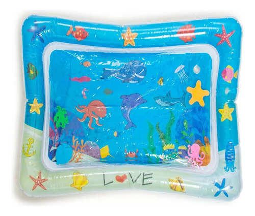Alfombra Agua Peces Juego Didactico Para Bebe 4230 Love Pez
