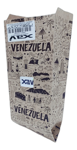 3000 Bolsa Papel Fuelle 1kg Kraft Delivery P. 8110 Xavi