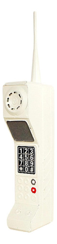 Modelo De Teléfono Móvil Retro Vintage Hierro Decoración
