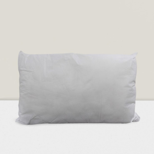 Imagen 2 de 2 de Almohada Blanco Black Marsella 100% Fibra Virgen 50x70