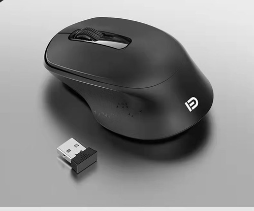 Imagen 1 de 6 de Mouse Silencioso Inalámbrico Dual-modo Bluetooth Y Usb Fude