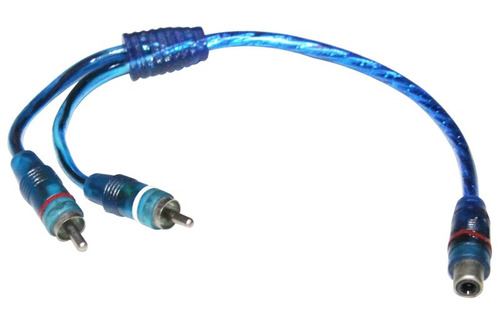 Cable Rca Tipo Y 1 Hembra A 2 Machos Multiplica Conexiones