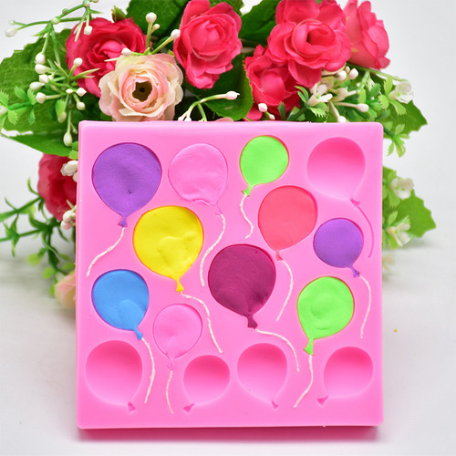 Xm Globos For Fondant, Tarta Con Azúcar, Chocolate,