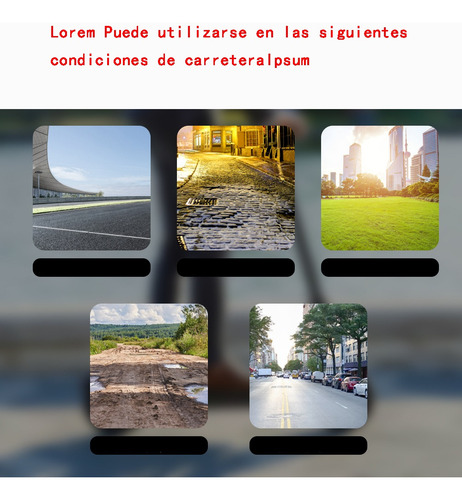 Llanta Solida Linea De Colores Para Scooter Eléctrico 8.5in