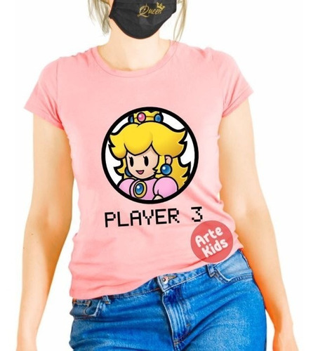 Polo Peach Mario Bros 