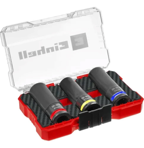 Set 3 Dados De Impacto Hex 109263 Einhell