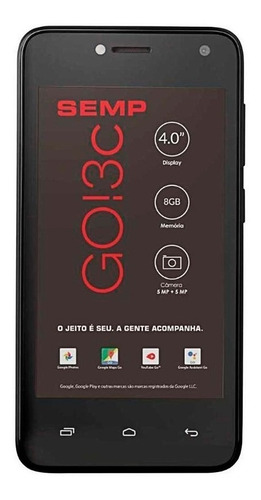 Semp GO! 3c Dual SIM 8 GB negro 512 MB RAM