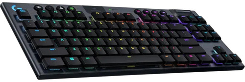 Logitech G915 Tkl Lightspeed Wireless Rgb - Carbón Negro Inglés (Reacondicionado)