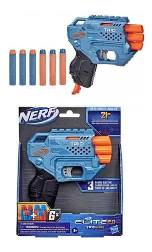 Lança Dardos Nerf Elite 2.0 Trio TD-3 E9957 - Hasbro em Promoção