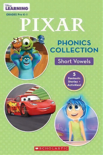 Disney Pixar Phonics Collection: Short Vowels (disney Learning: Bind-up), De Scholastic. Editorial Scholastic Inc., Tapa Blanda En Inglés