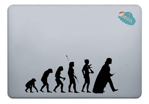 Star Wars Sticker Laptop Portatil Evolución Mod2