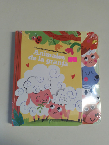 Libro Con Pestañas Para Aprender Animales De La Granja - Y.