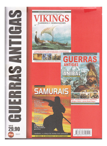 Box Coleção Guerras Antigas, De A Nova Sampa. Editora Sampa, Capa Mole Em Português, 2016