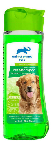 Animal Planet Pet Shampoo Para Perros Y Gatos 610 Ml Fragancia Aloe vera