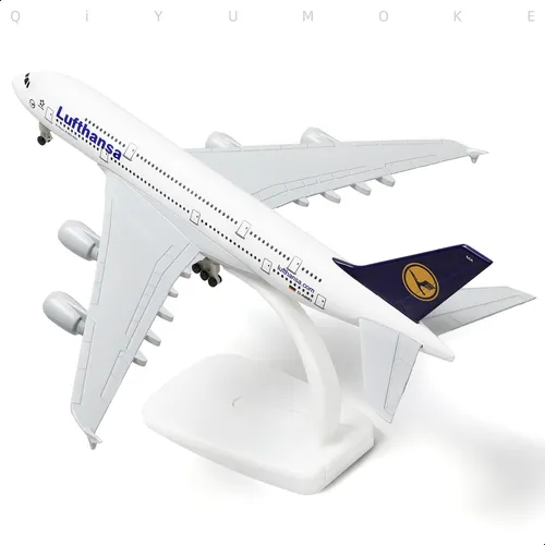 Airbus A380 1:300 Etihad Modelo De Avión De Metal Fundido A