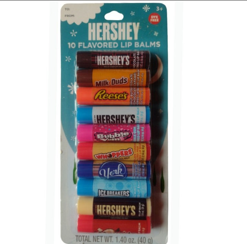 Hershey Bálsamo Sabores Dulces