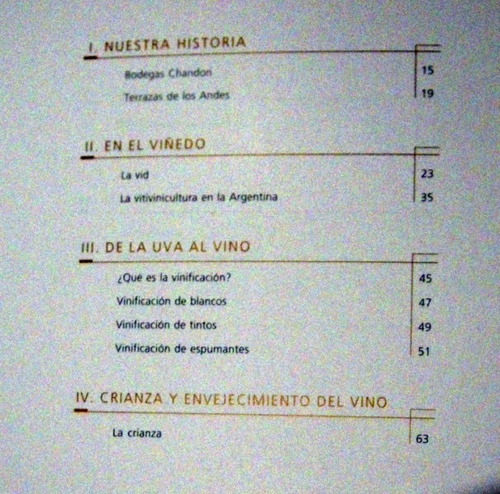 Manual De Capacitación Enológica  2006  Chandon Vinos
