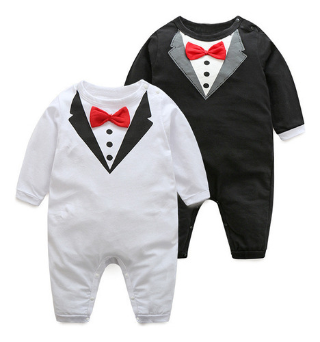Conjunto De Esmoquin De Mono De Bebé De Caballero Británico