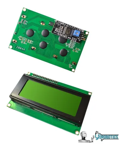 Display 2004 20×4 Backlight Verde Lcd Pantalla + I2c Arduino