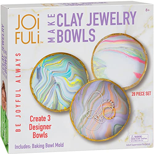 Make Your Own Clay Jewelry Bowls Arts And Crafts Kit Gi...