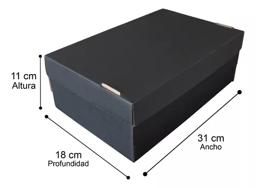 Caja para zapatos Nro 1 - 19x11x8cm