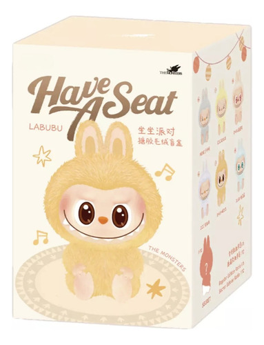 Labubu Have A Seat The Monsters Figura De Colección Calidad