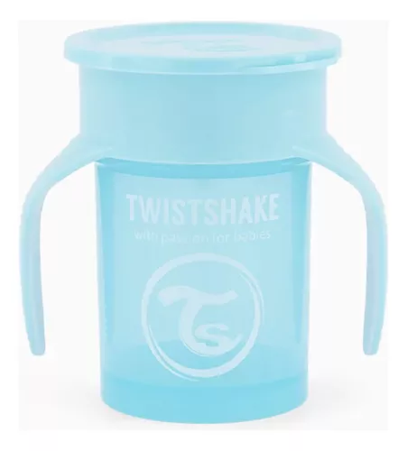 Vaso antiderrame color blanco 230 ml - Twistshake