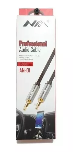 Manhattan Cable Auxiliar de Audio Estéreo (355995)