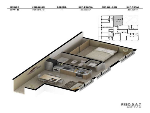 Imagen 9 de 22 de Increible Depto 1 Dorm En Venta - Bº Centro