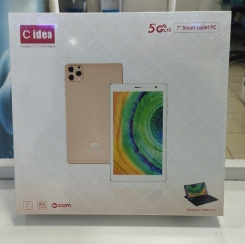 Tablet C Idea Cm513 Pro 5g 7 8gb 512gb.nuevo Caja Completa Azul