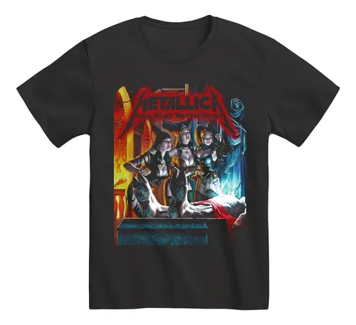 Camiseta Estampada Dtf Premium Metallica 18