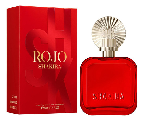 Perfume Shakira Rojo Edp 80ml Original