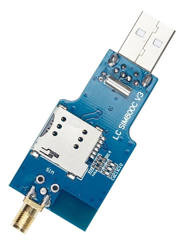 Módulo Usb A Gsm Módulo Gsm Gprs Sim800c De Cuatro Bandas