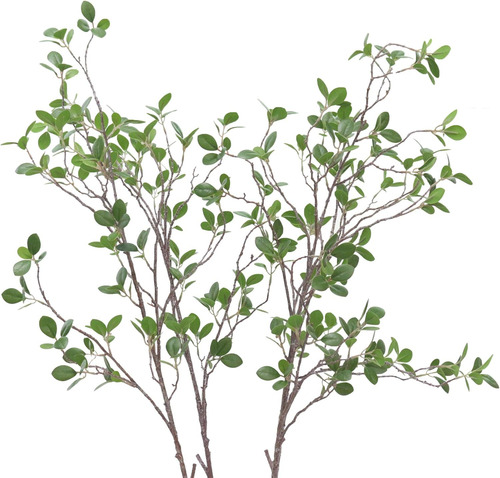 Ramas Artificiales Con Hojas Para Decoración De Follaje En J