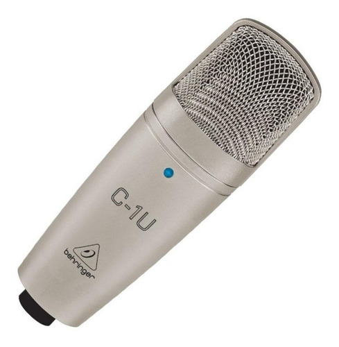 Imagem 3 de 3 de Microfone Behringer C-1u Condensador Usb Cardióide Dourado