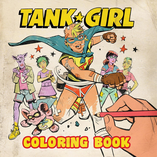 Libro: Tank Girl Coloring Book